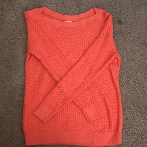 Orange sweater
